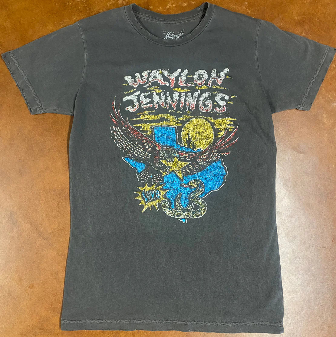 Waylon Jennings Eagle Tee