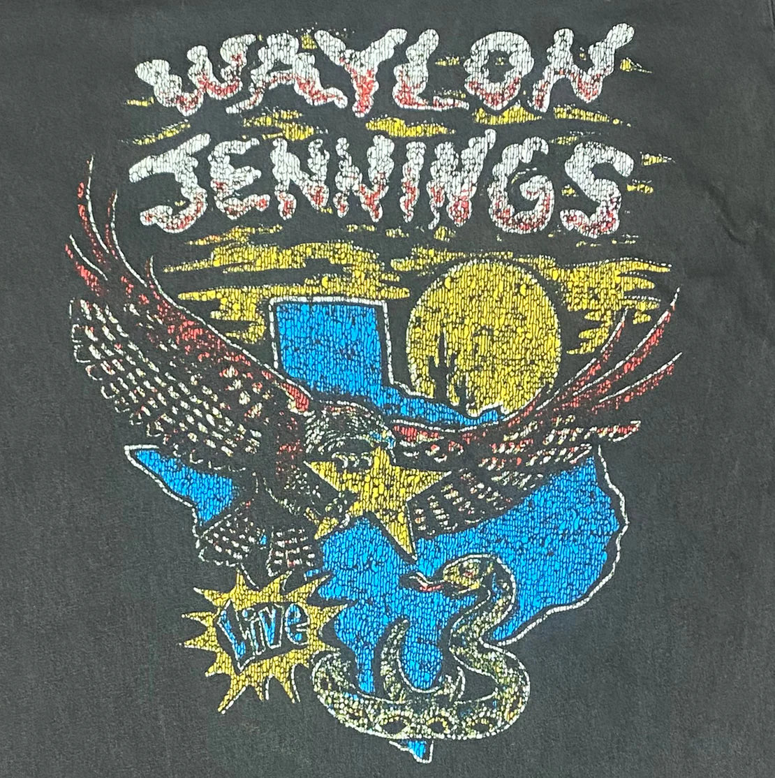 Waylon Jennings Eagle Tee